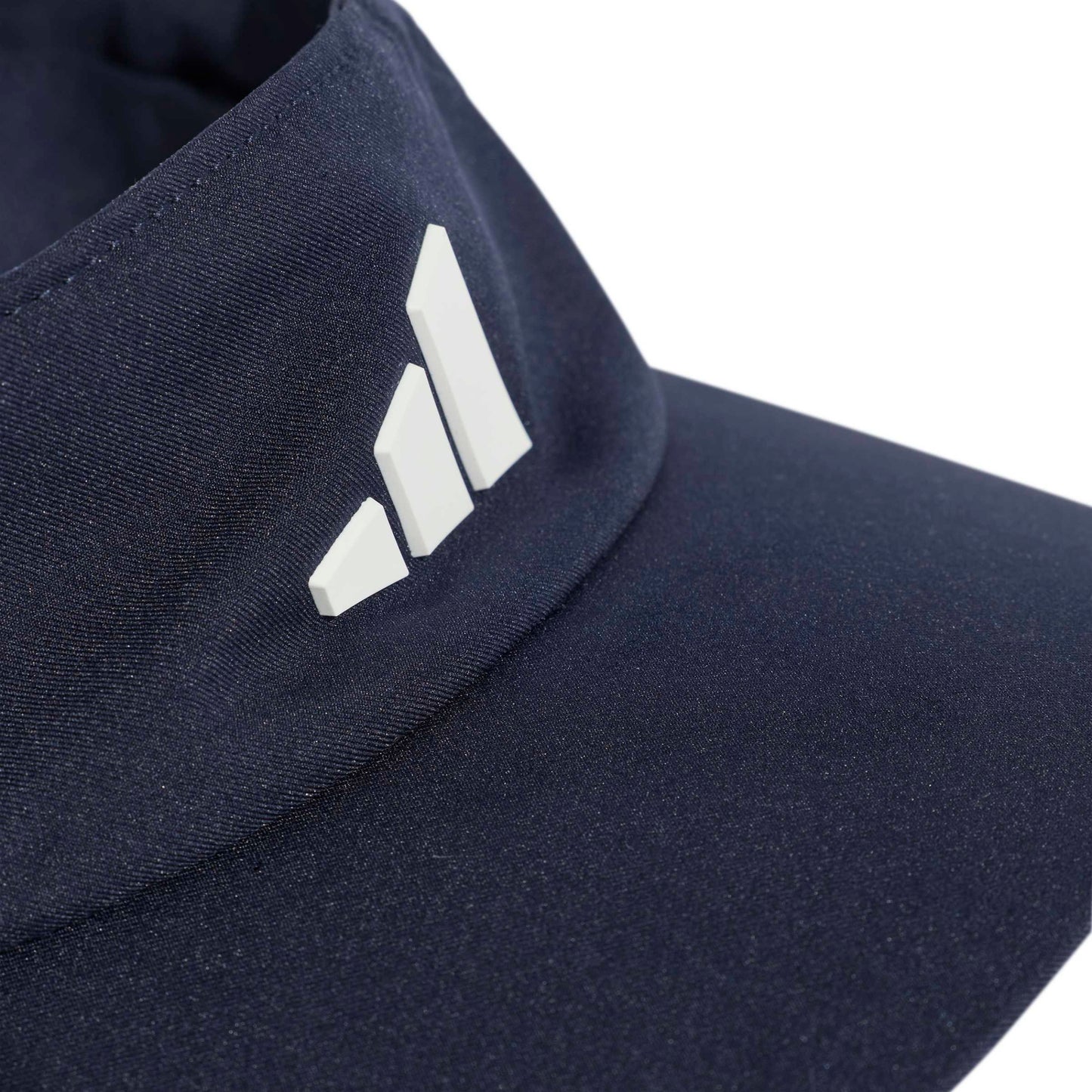 Navy blue cap with a white adidas logo on a white background