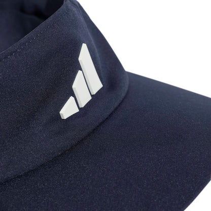 Navy blue cap with a white adidas logo on a white background