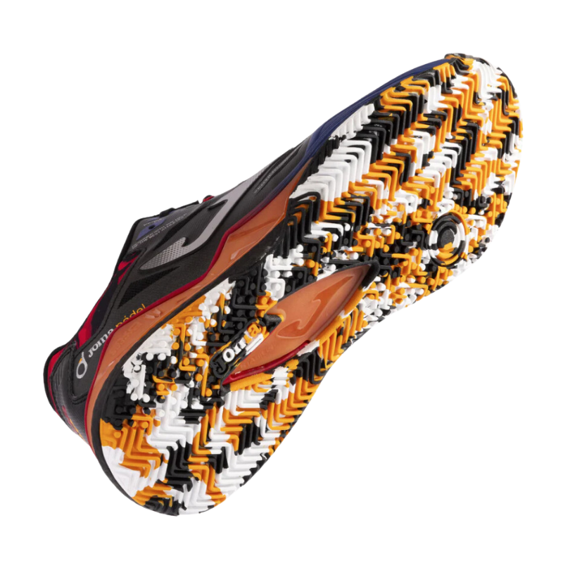 JOMA SHOE PADEL SPIN MN BLACK/RED/ORANGE (AW24)