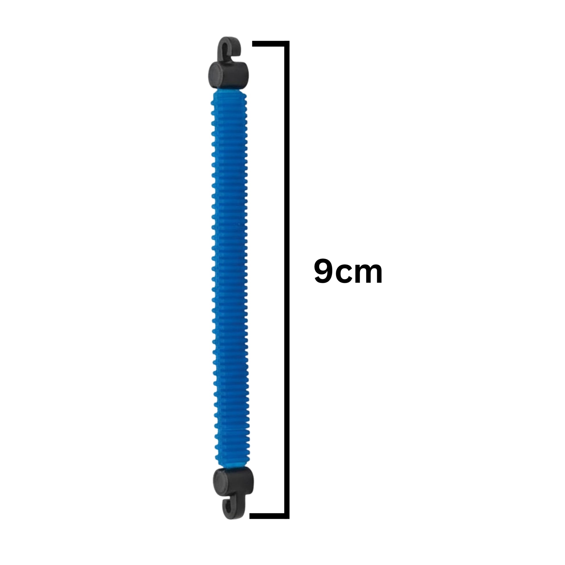 Tourna dampener size with black connectors on a white background