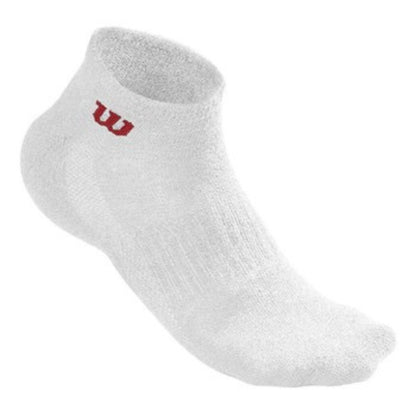 WILSON SOCK QUARTER MN WHT(3)