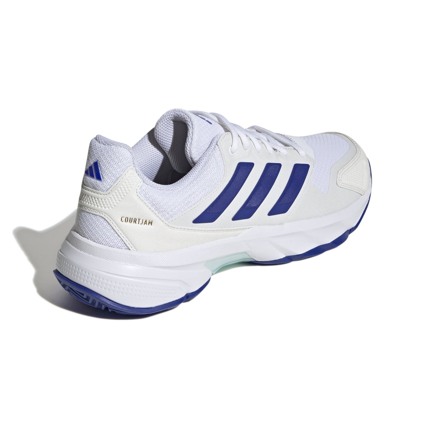 ADIDAS SHOE COURTJAM CONTROL 3 MN WHITE/BLUE  (AW24)