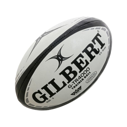 Gilbert rugby ball on a white background
