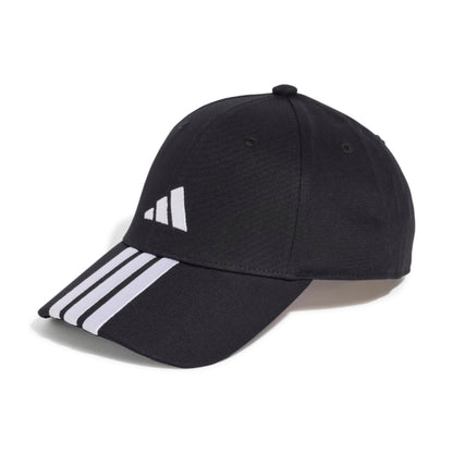 ADIDAS CAP 3-STRIPES NEW LOGO BLACK/WHITE (AW25)
