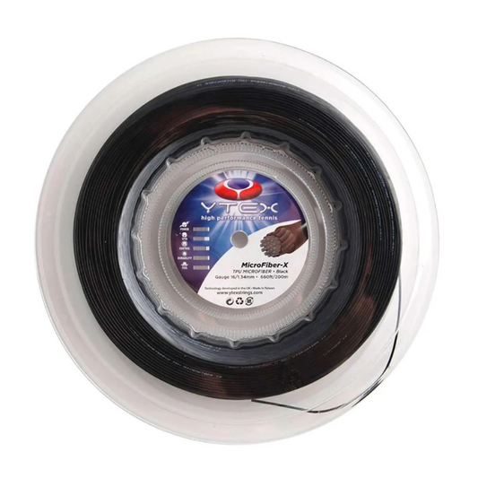 YTEX STRING MICROFIBRE-X BLK 16L 1.34MM REEL
