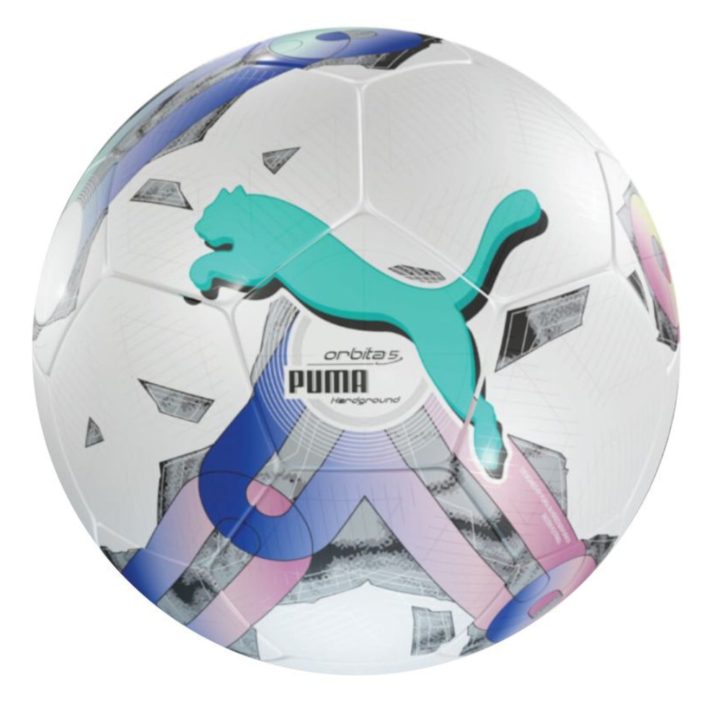 PUMA BALL SOCCER HARDGROUND ORBITA 5 TB FIFA QUALITY WHITE/MULTI (SS24)