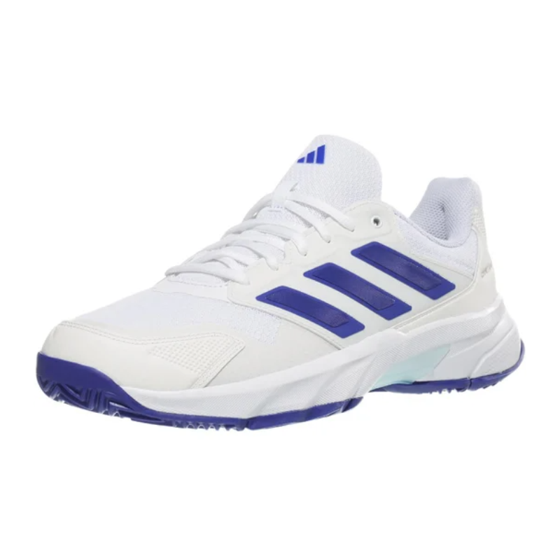 ADIDAS SHOE COURTJAM CONTROL 3 MN WHITE/BLUE  (AW24)