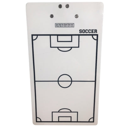 DIR CLIPBOARD SOCCER COACHES + MARKER WHT (TBD)
