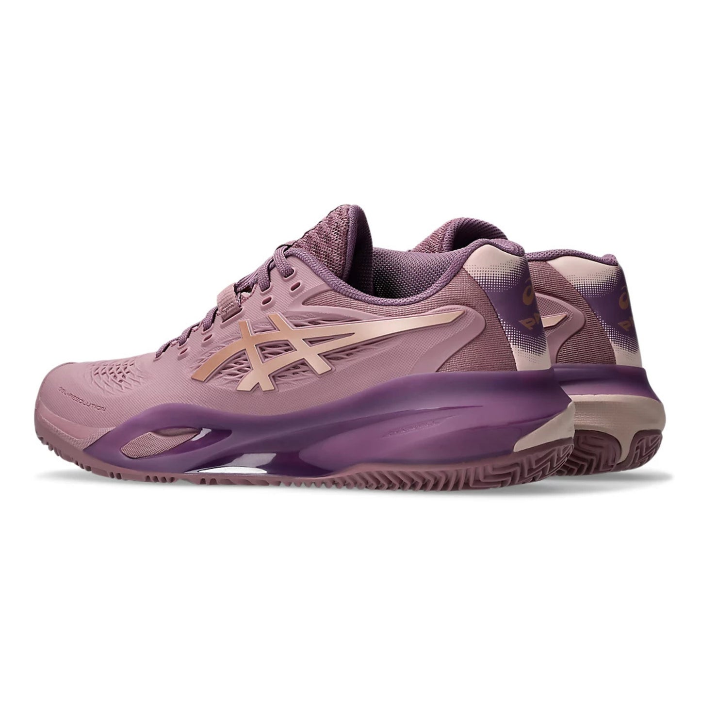 ASICS SHOE G-RESOLUTION X PADEL WN PURPLE OXIDE/ROSE GOLD (SS25)