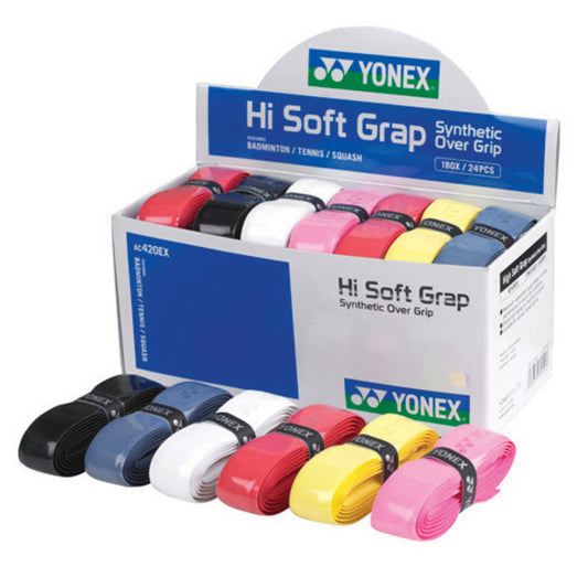 YONEX GRIP REPLACEMENT HI SOFT GRAP ASSORTED