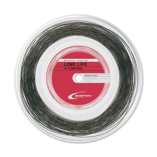ISOSPEED STRING BASELINE LONG LIFE BLK 15L 1.35MM / REEL