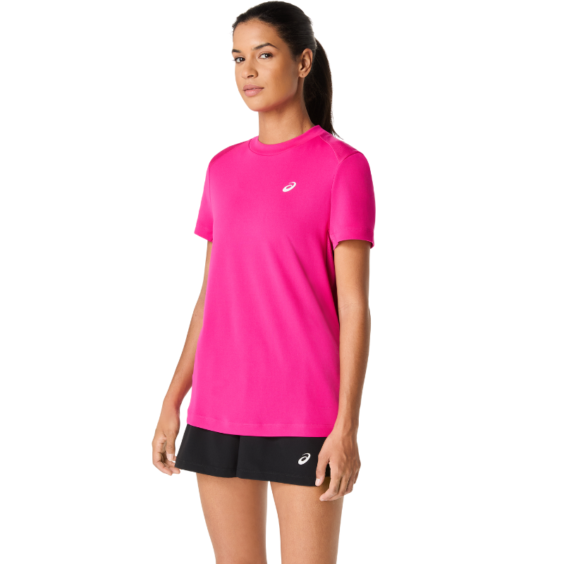 ASICS SHIRT TEE COURT WN PINK RAVE (AW25)