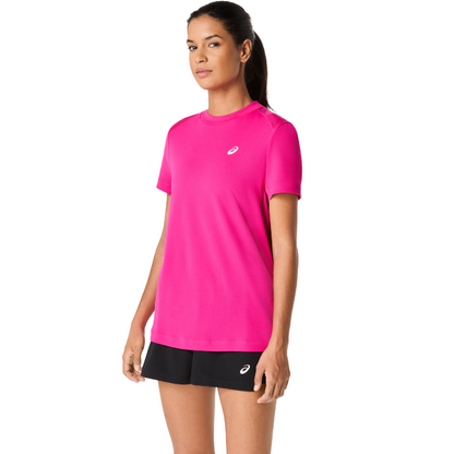 ASICS SHIRT TEE COURT WN PINK RAVE (AW25)