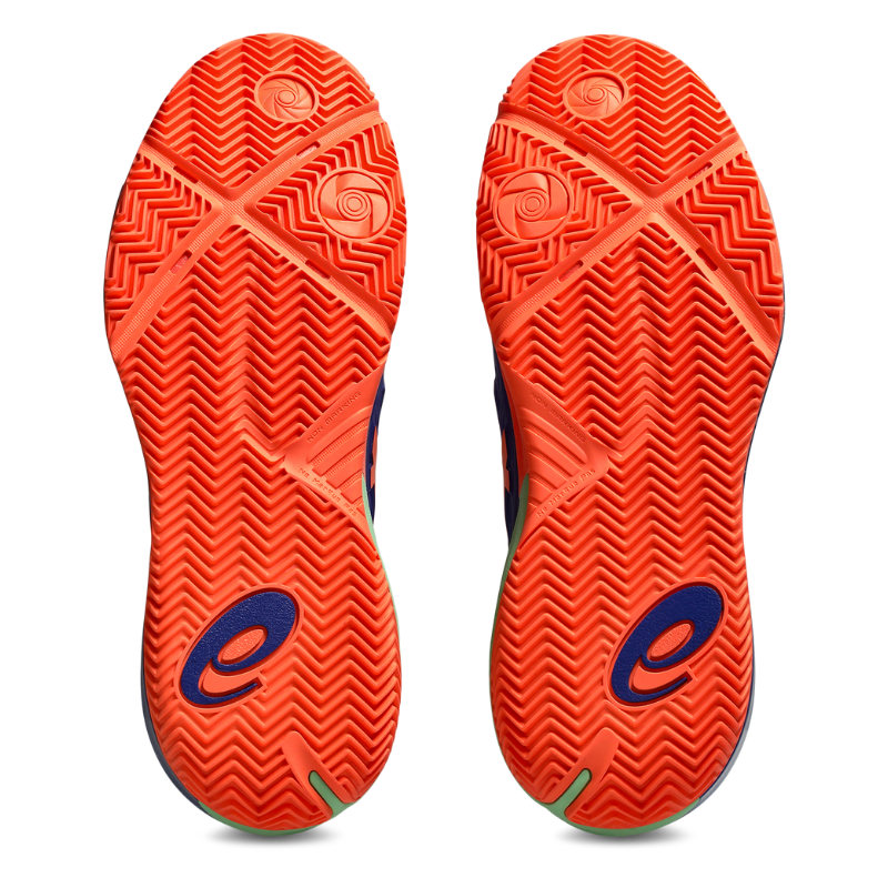 ASICS SHOE G-RESOLUTION X PADEL MN DARK COBALT/VIVID CORAL (AW25)