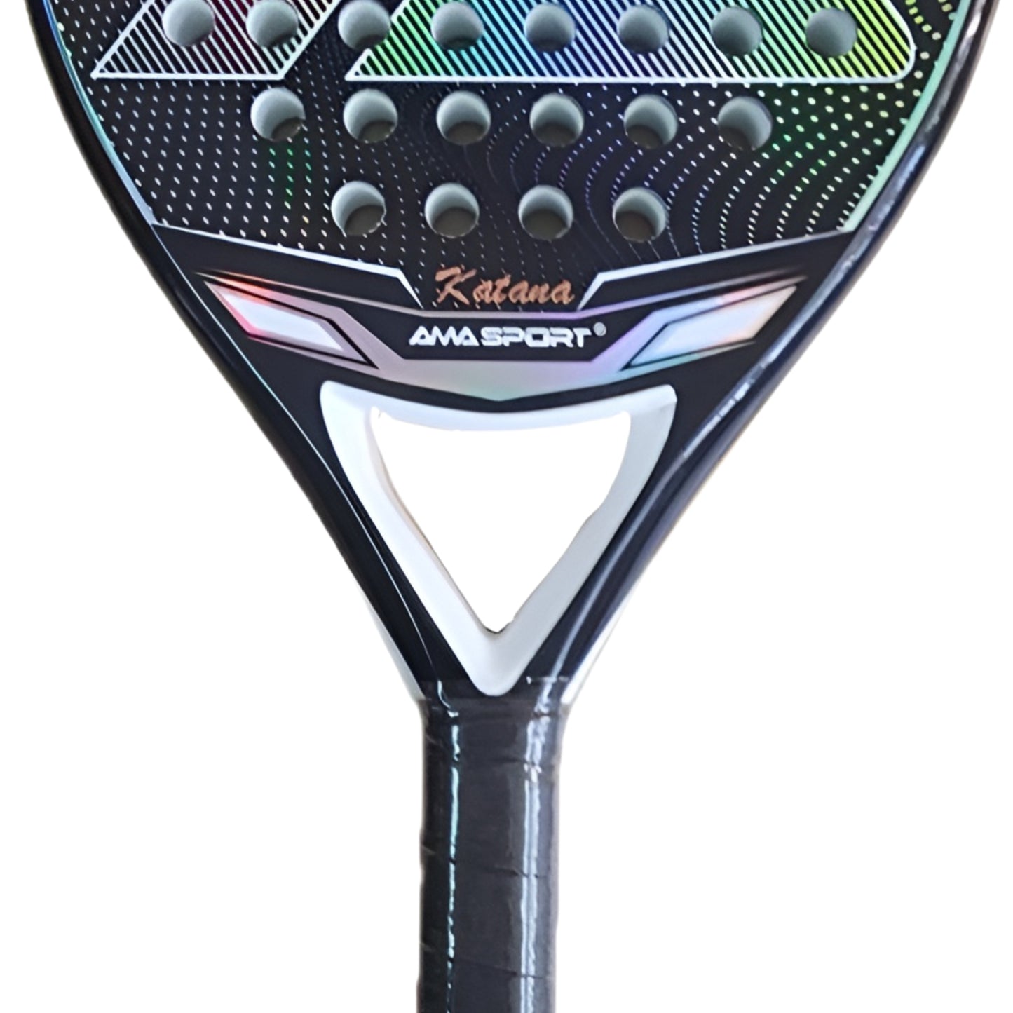 AMA PADEL KATANA JNR BLACK SILVER 330G