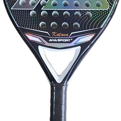 AMA PADEL KATANA JNR BLACK SILVER 330G