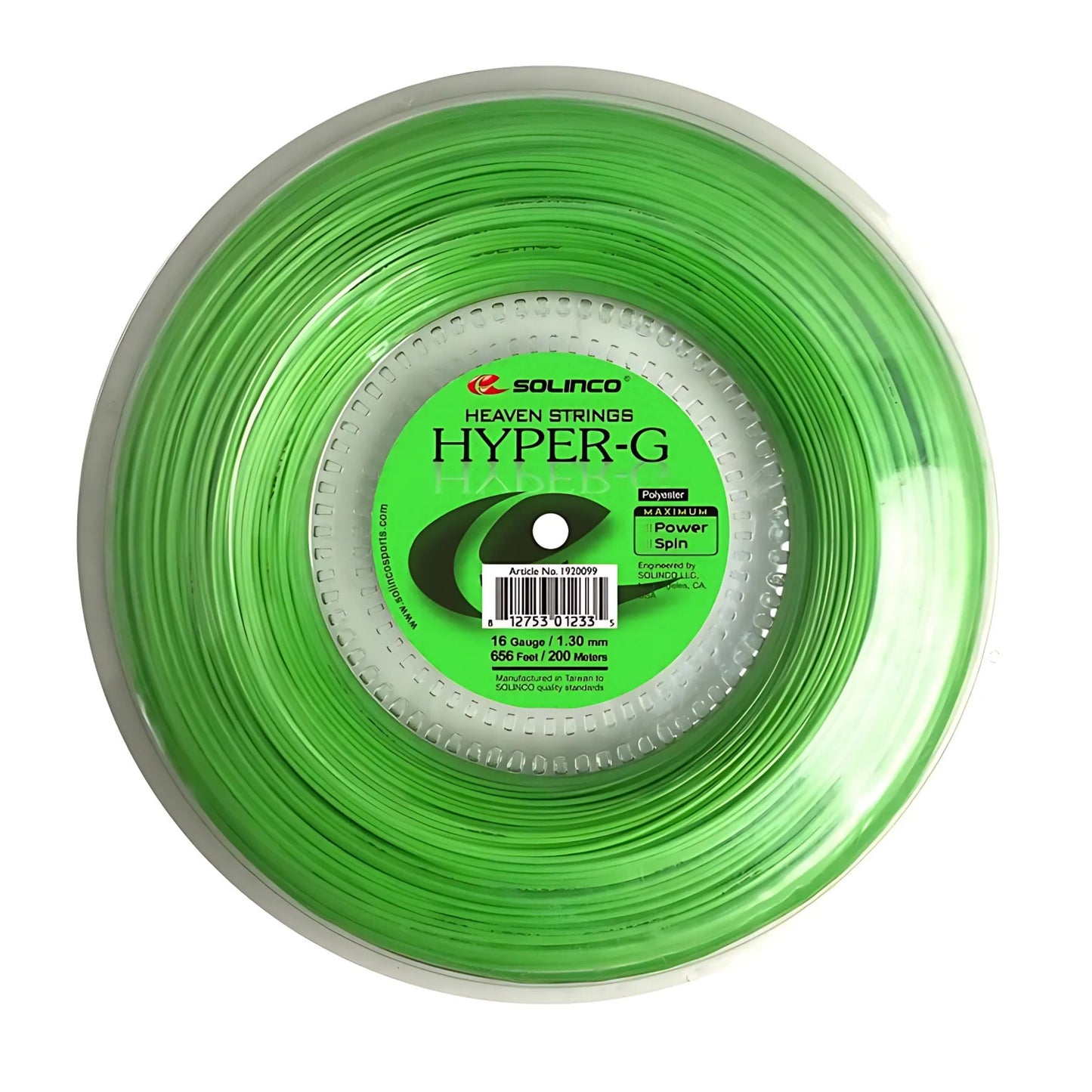 SOLINCO STRING HYPER-G 16L 1.25MM GRN REEL