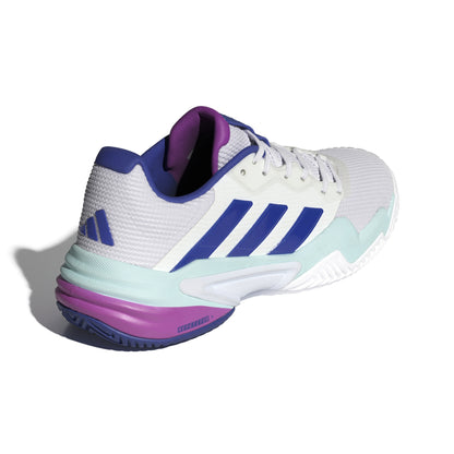 ADIDAS SHOE BARRICADE 13 MN WHITE/LUCID BLUE (AW24)