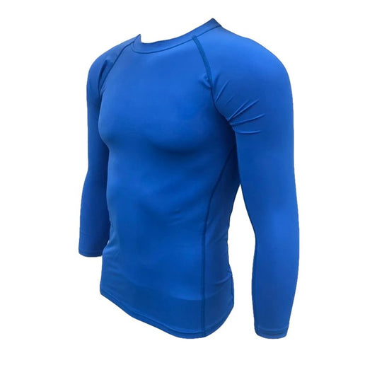 MITZUMA SHIRT LONG SLEEVE COMPRESSION BLU