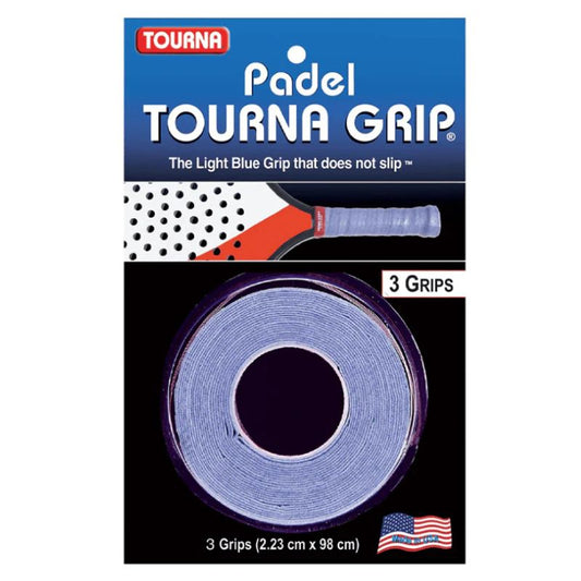 TOURNA GRIP OVERGRIP PADEL DRY FEEL BLUE (3)