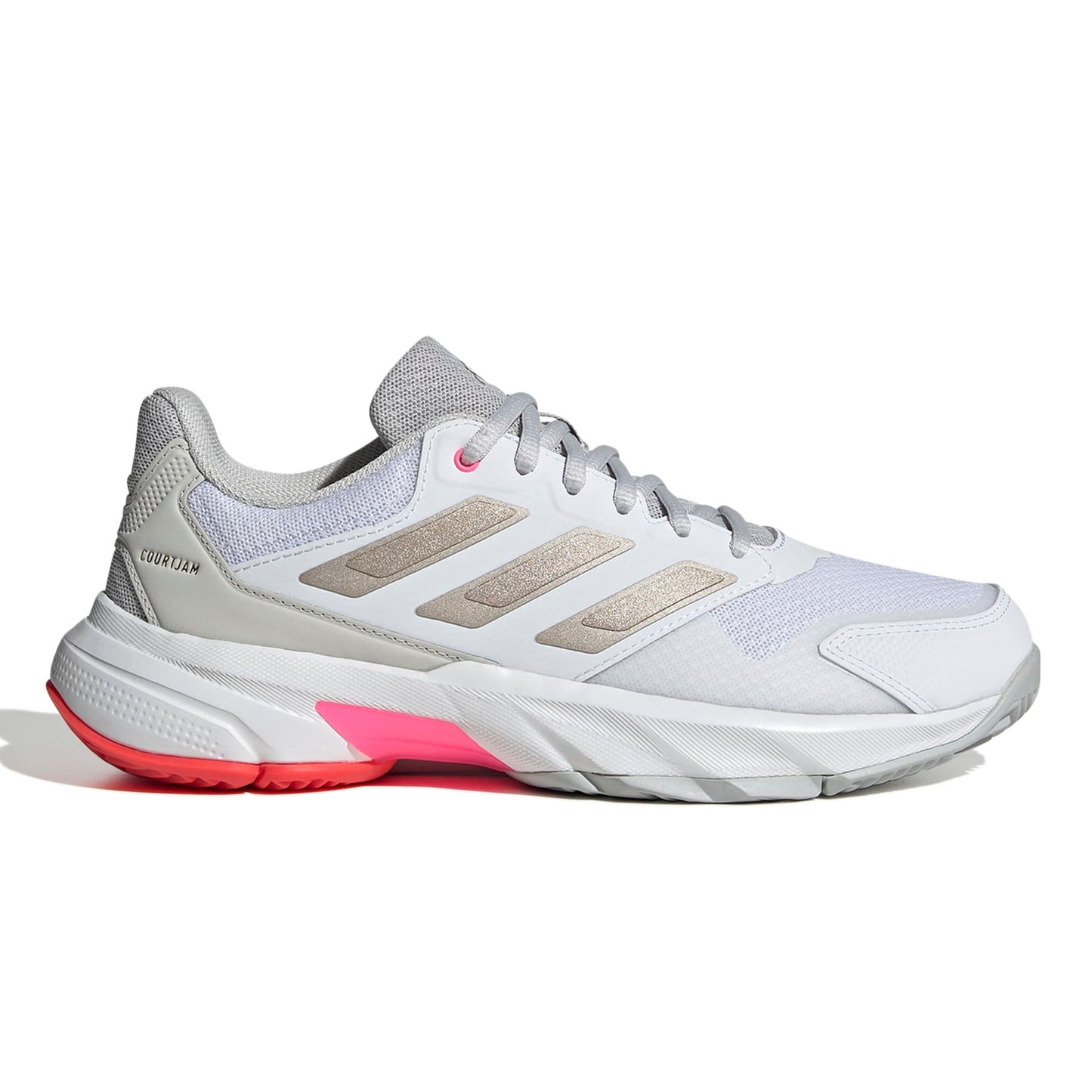 ADIDAS SHOE COURTJAM CONTROL 3 WN WHITE/METALLIC/LUCID RED (SS25)