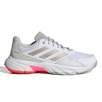 ADIDAS SHOE COURTJAM CONTROL 3 WN WHITE/METALLIC/LUCID RED (SS25)