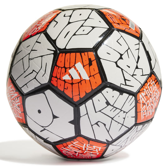 ADIDAS BALL SOCCER CLUB MESSI WHT/ORG (AW22)