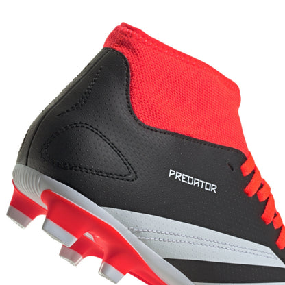 ADIDAS BOOT PREDATOR LEAGUE LACELESS FG CORE BLACK/SOLAR RED (SS24)