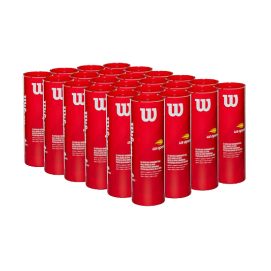 WILSON BALL TENNIS US OPEN STAGE 3 RED / BOX (72)