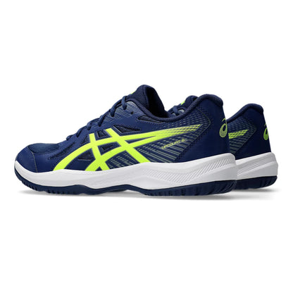 ASICS SHOE UPCOURT 6 MN BLUE/SAFETY YELLOW (AW24)