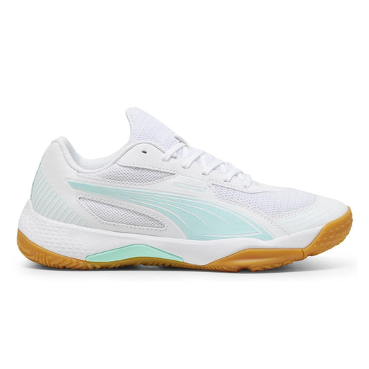 PUMA SHOE INDOOR SOLARFLASH III WN WHITE/PEPPERMINT (AW24)