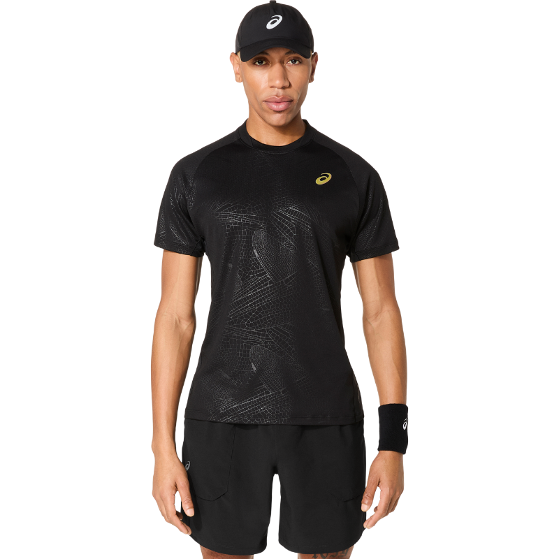ASICS SHIRT TEE MATCH NIGHT ENERGY MN BLACK (AW25)