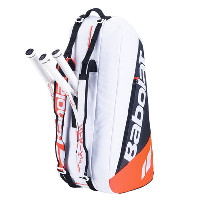 BABOLAT BAG PURE STRIKE 6R WHITE/BLACK/RED