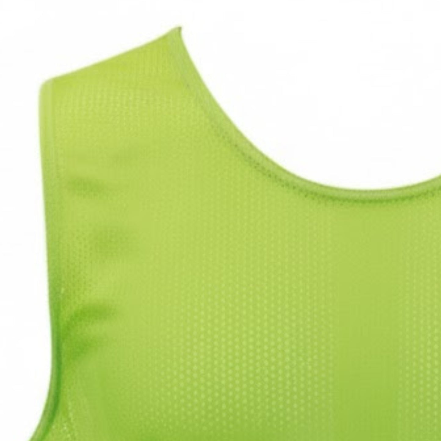 CHS VEST MESH JNR FLU GRN (10)