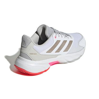 ADIDAS SHOE COURTJAM CONTROL 3 WN WHITE/METALLIC/LUCID RED (SS25)