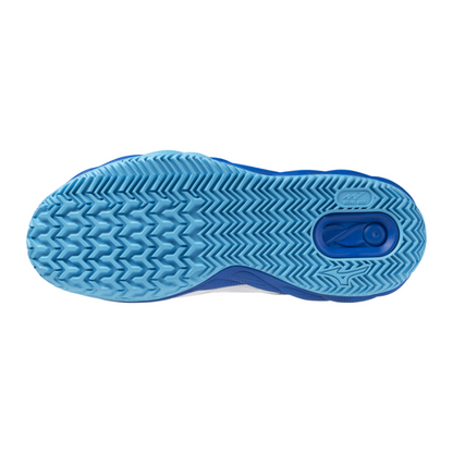 MIZUNO SHOE WAVE ENFORCE COURT WHITE/ESTATE BLUE (AW24)