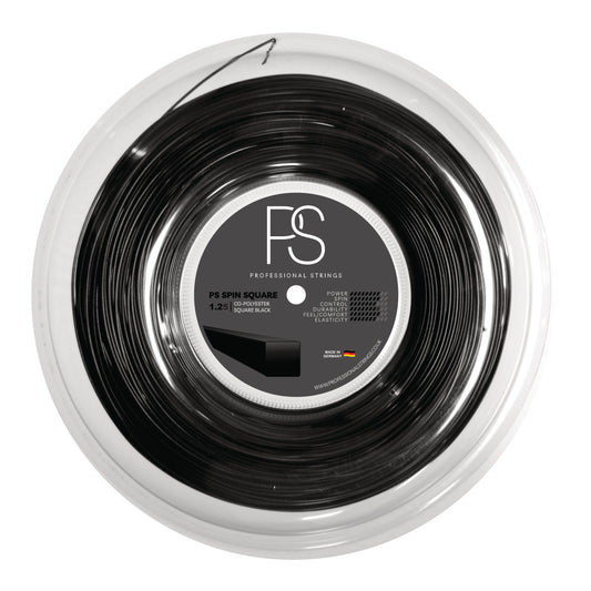 PRO STRING SPIN SQUARE BLACK 1.25MM REEL