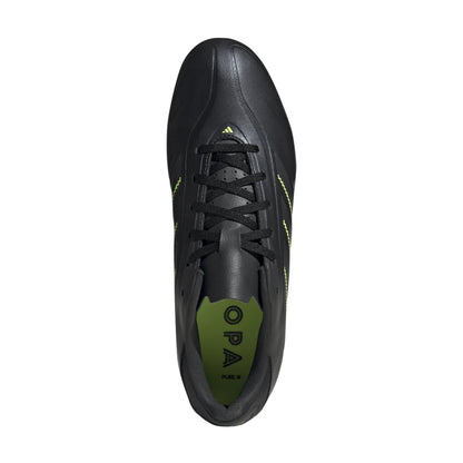 ADIDAS BOOT COPA PURE III CLUB FG/MG MN BLACK/LUCID LEMON (AW25)