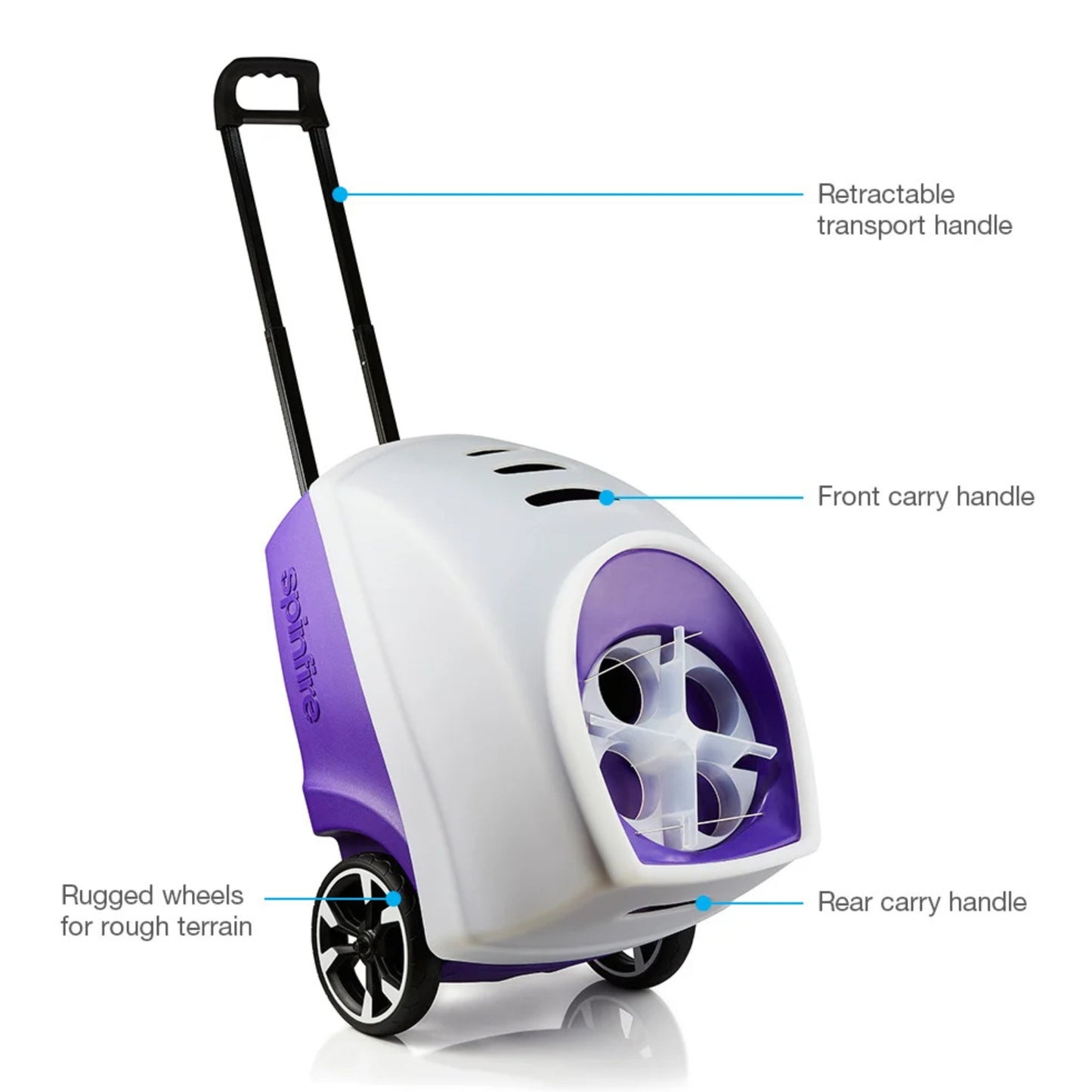 SPINFIRE PADEL BALL MACHINE (PRO 2 V2) COMPLETE
