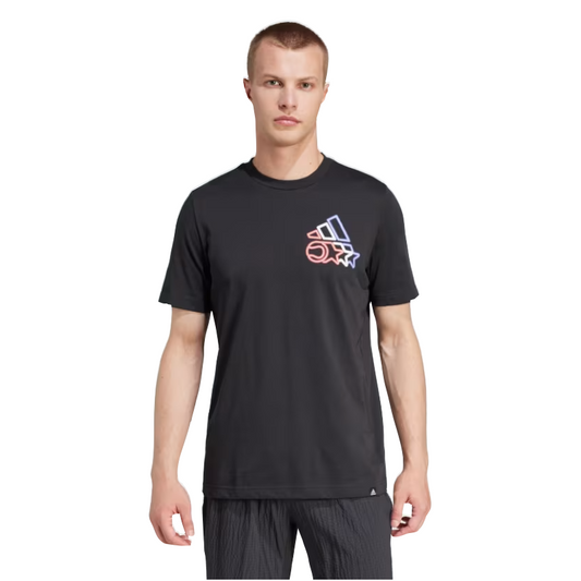 ADIDAS SHIRT TEE NYC CITY MN BLACK (AW24)