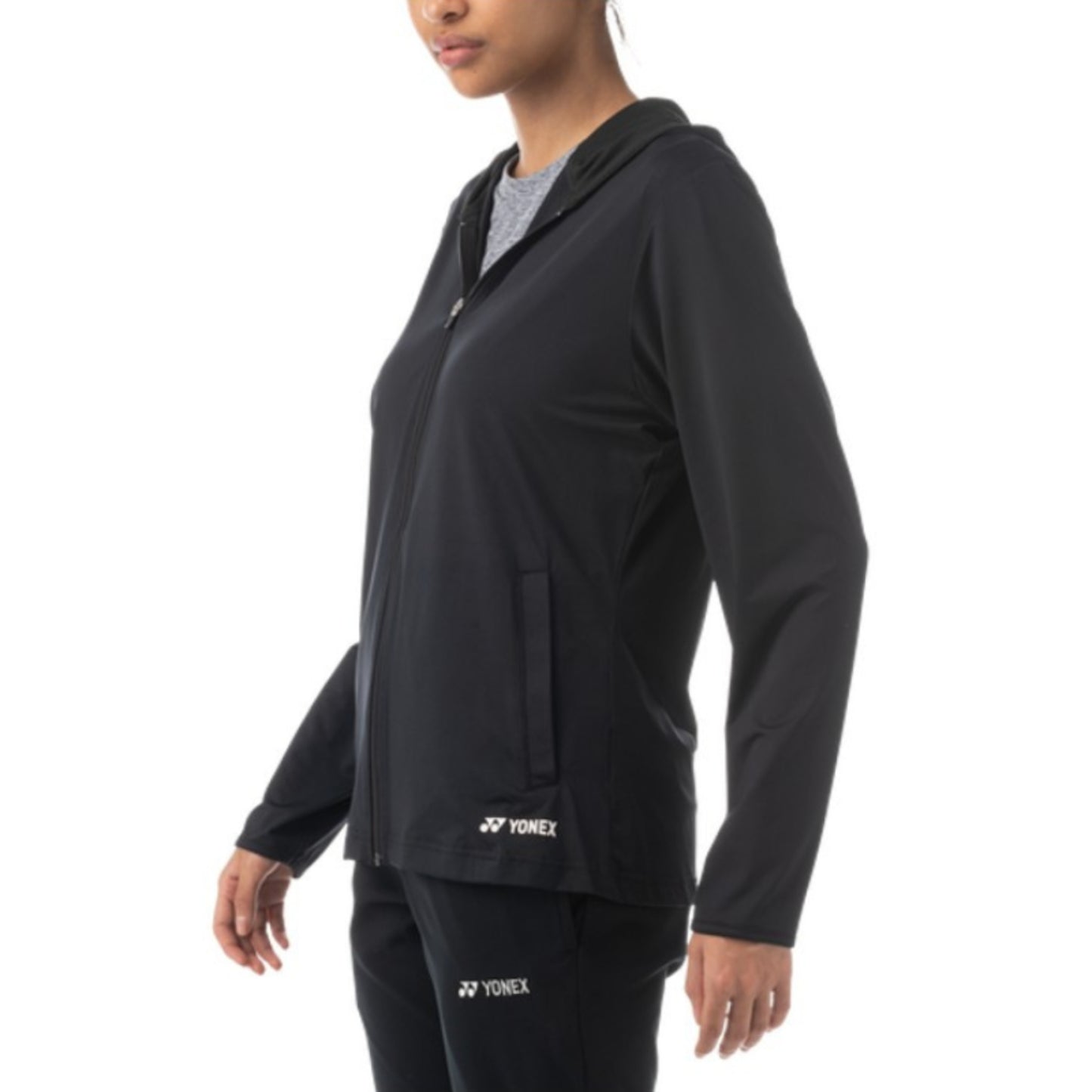 YONEX HOODIE FULL ZIP 57058 WN BLK