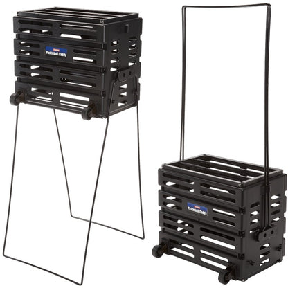 TOURNA BALLPORT DELUXE L/HANDLES W/WHLS
