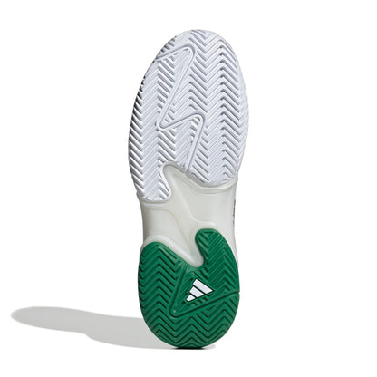 ADIDAS SHOE BARRICADE 13 LEATHER MN METALLIC/WHITE/GREEN (AW25)