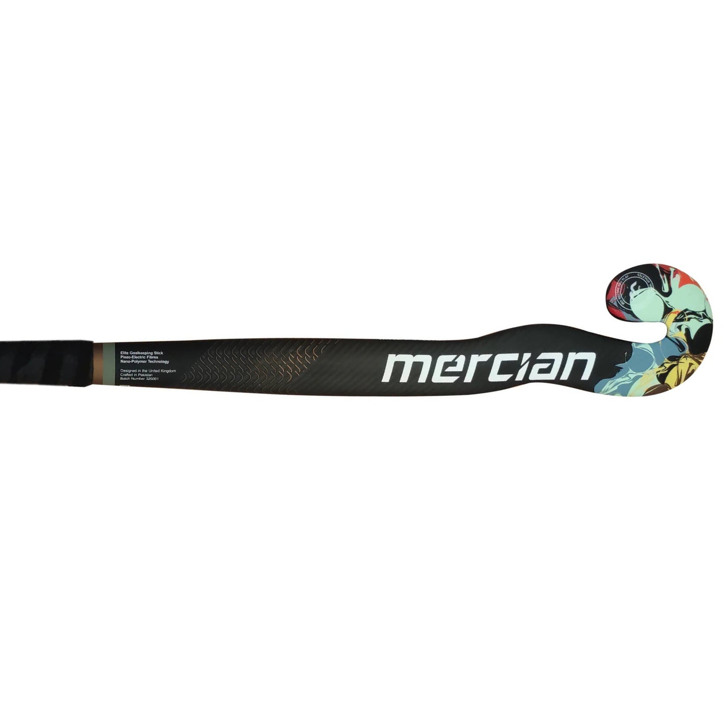 MERCIAN STICK GOALKEEPING ELITE CKF90 REACH BEND CARBON SPLASH (SS24)