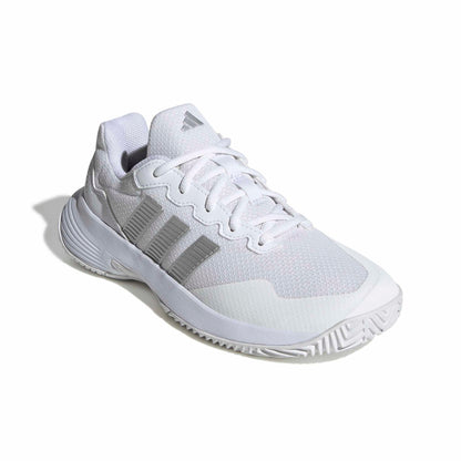 ADIDAS SHOE GAME COURT 2 WN WHITE/SILVER (SS26)