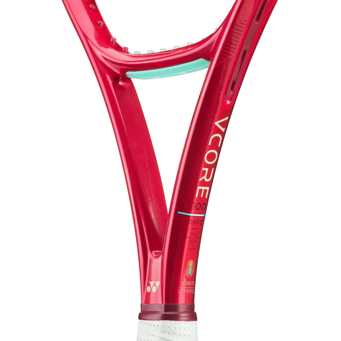 YONEX RACKET VCORE 08 100 300G 16X19 RUBY RED