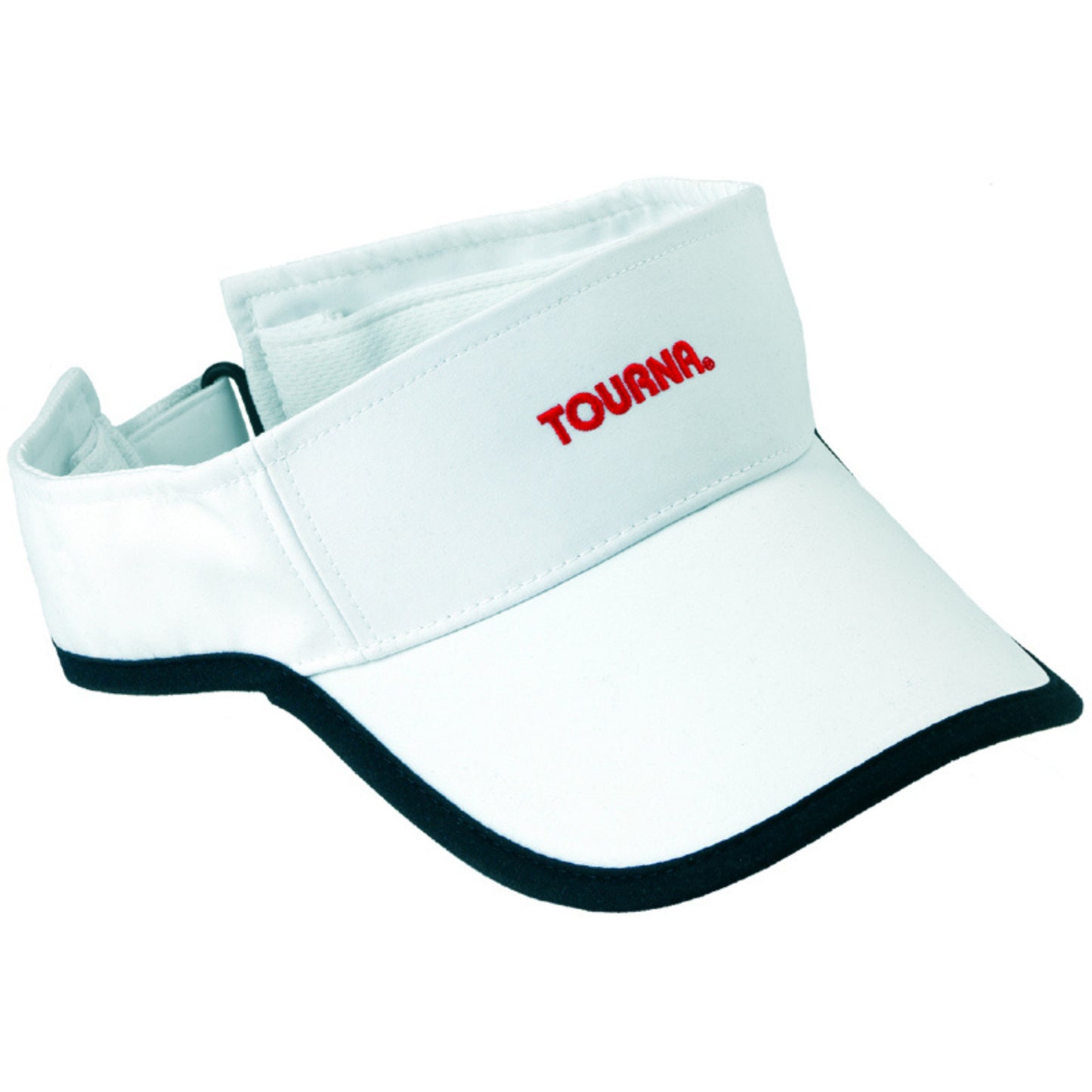 TOURNA HAT PRO VISOR WHT LOGO