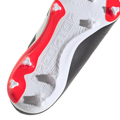 ADIDAS BOOT KID PREDATOR LEAGUE FG CORE BLACK/SOLAR RED (SS24)