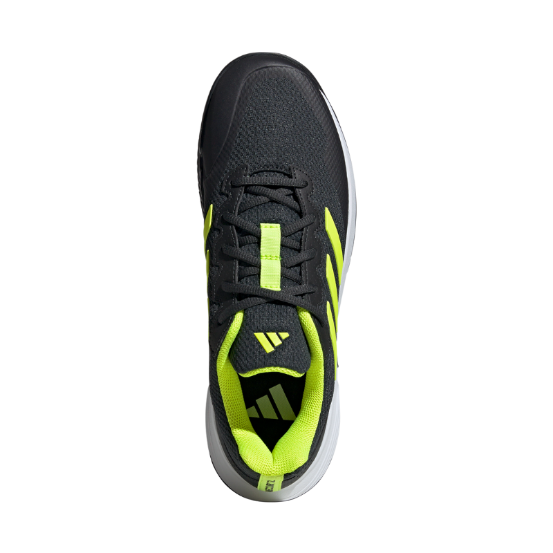 ADIDAS SHOE GAME COURT 2 MN BLACK/LUCID LEMON (SS25)