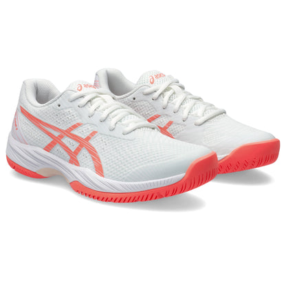 ASICS SHOE G-GAME 9 WN WHITE/SUN CORAL (SS24)
